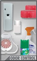 metered dispensers, TimeMist, Air Wick, deodorizers, Lysol, Febreze, urinal bowl